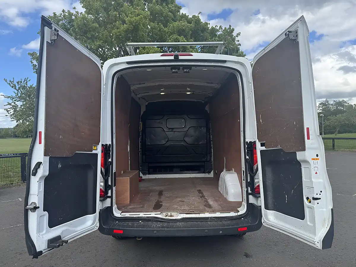 Used 2017 Ford Transit 350 L2 H2 White - Interior and Exterior details 7