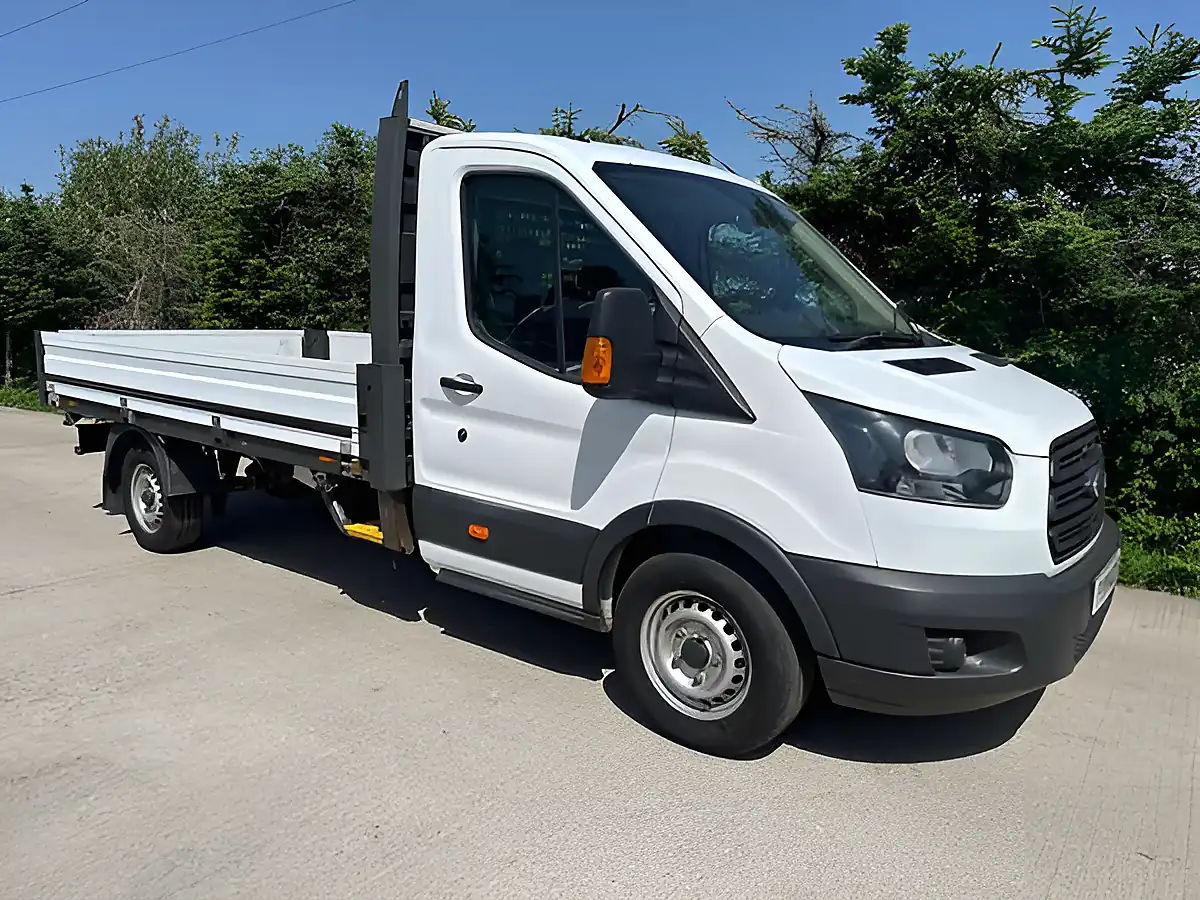 Used 2017 Ford Transit 350 L3 12ft Dropside White - Interior and Exterior details 4