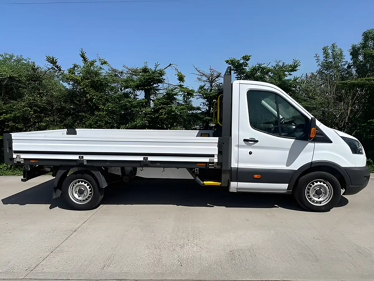 Used 2017 Ford Transit 350 L3 12ft Dropside White - Interior and Exterior details 5