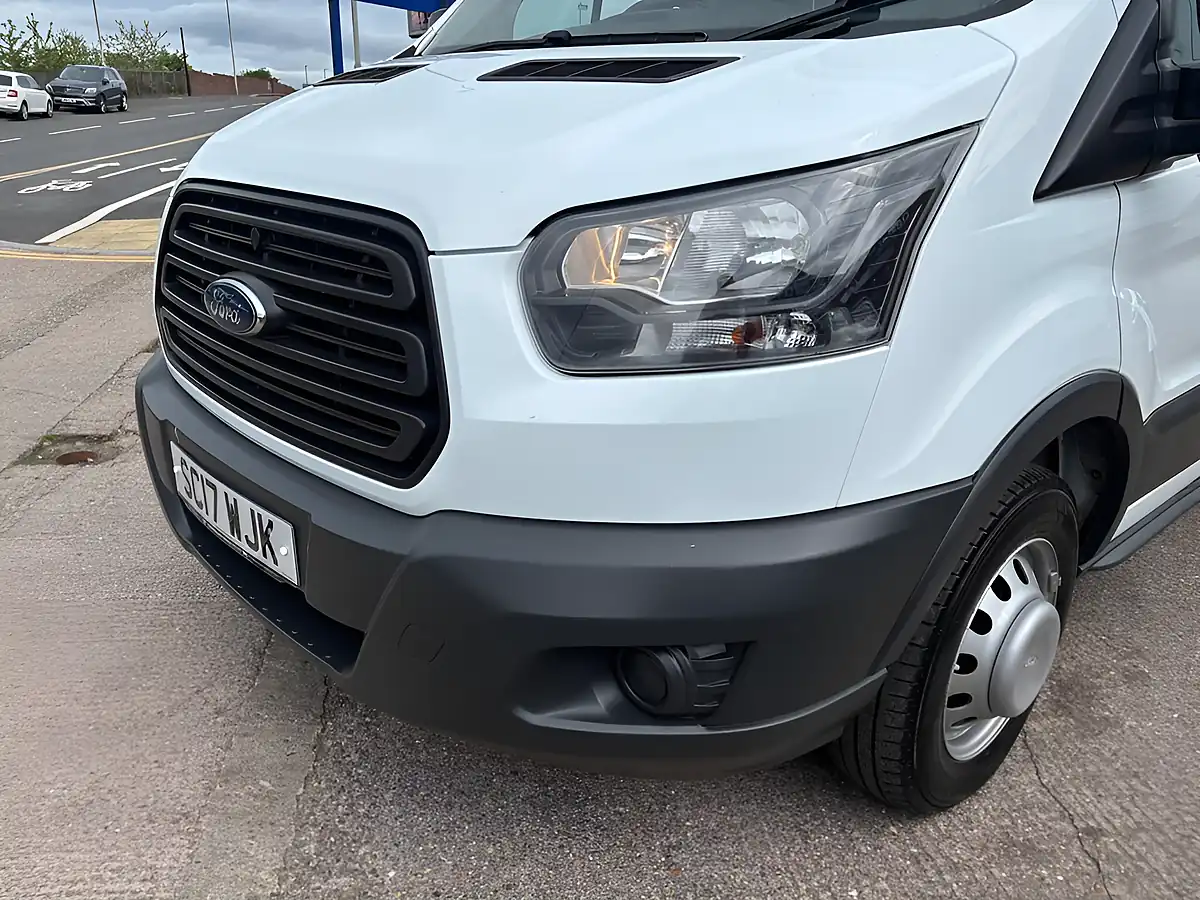 Used 2017 Ford Transit 350 L3 H1 White - Interior and Exterior details 3