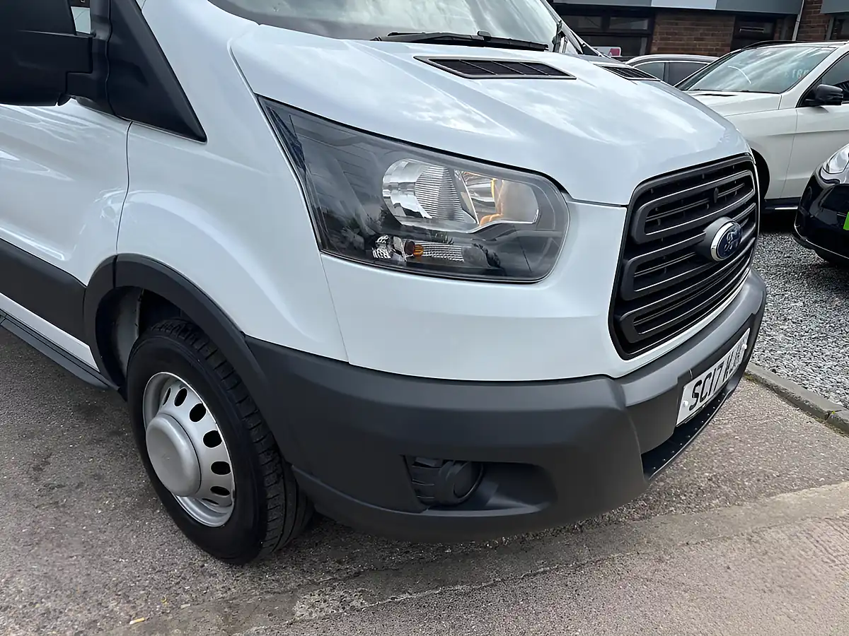 Used 2017 Ford Transit 350 L3 H1 White - Interior and Exterior details 4