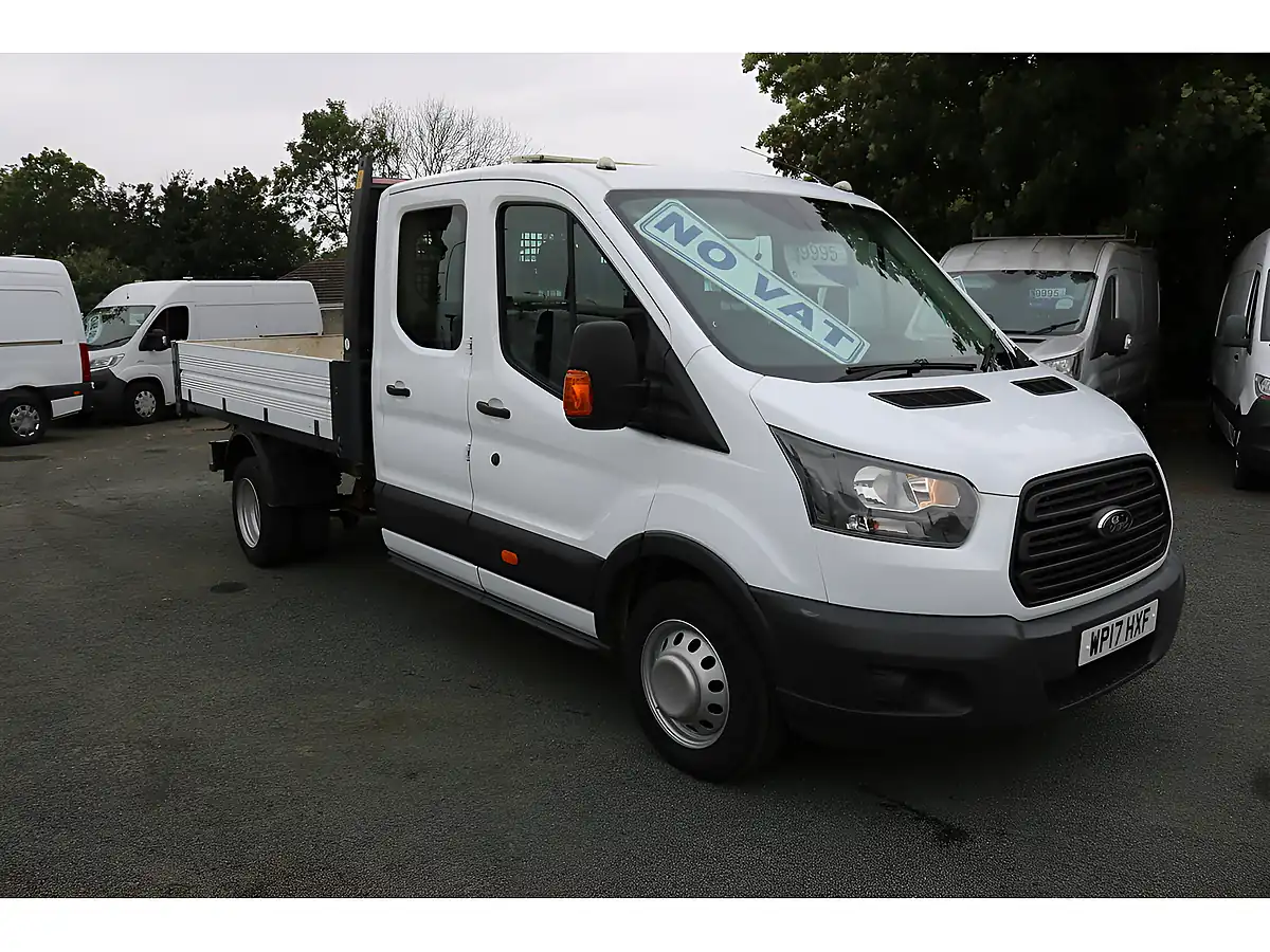 Used 2017 Ford Transit 350 L3 H2 P/V Drw White - Front View