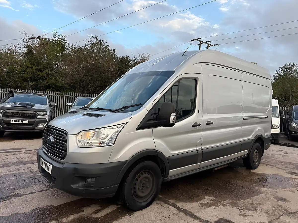 Used 2017 Ford Transit 350 L3 H3 Silver - Interior and Exterior details 10