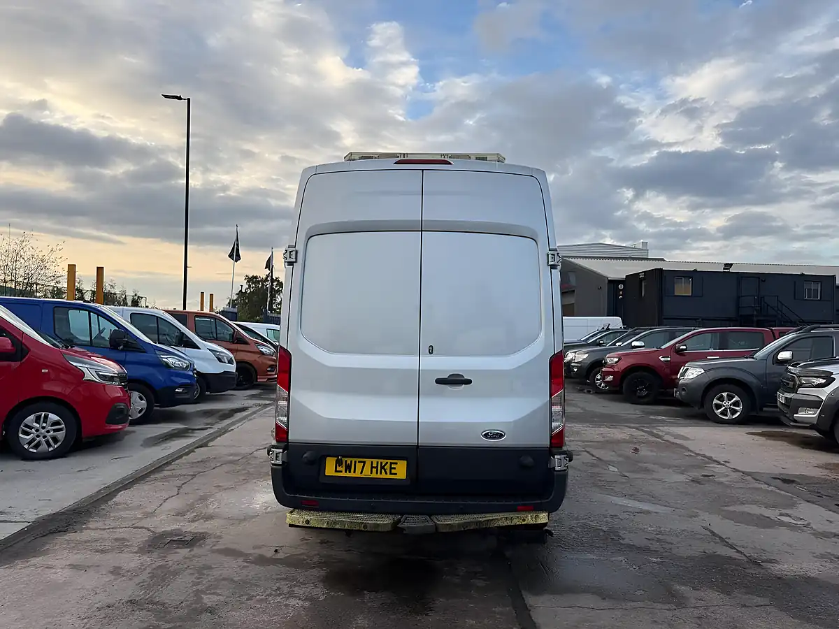 Used 2017 Ford Transit 350 L3 H3 Silver - Interior and Exterior details 4