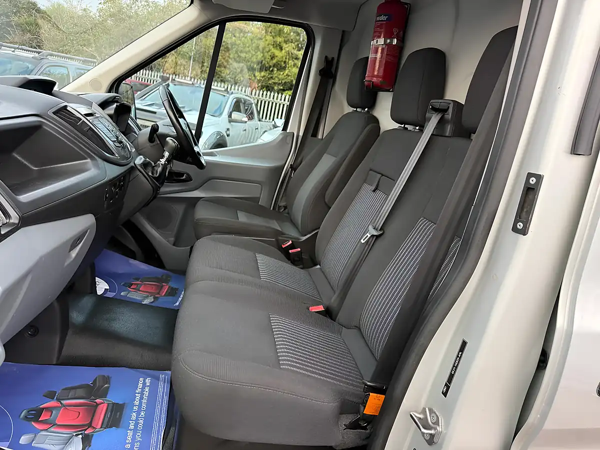 Used 2017 Ford Transit 350 L3 H3 Silver - Interior and Exterior details 7