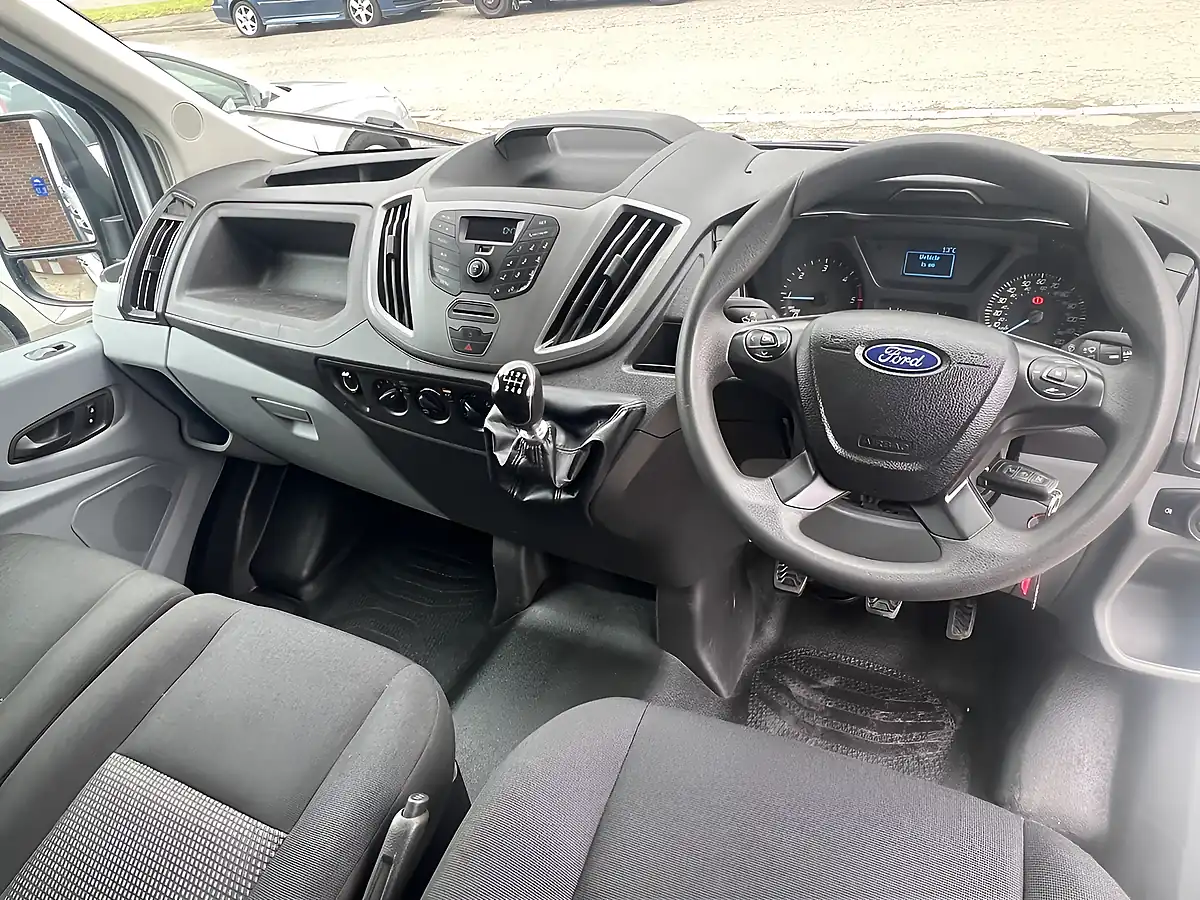 Used 2017 Ford Transit 350 L3H3 Frozen White - Interior and Exterior details 3