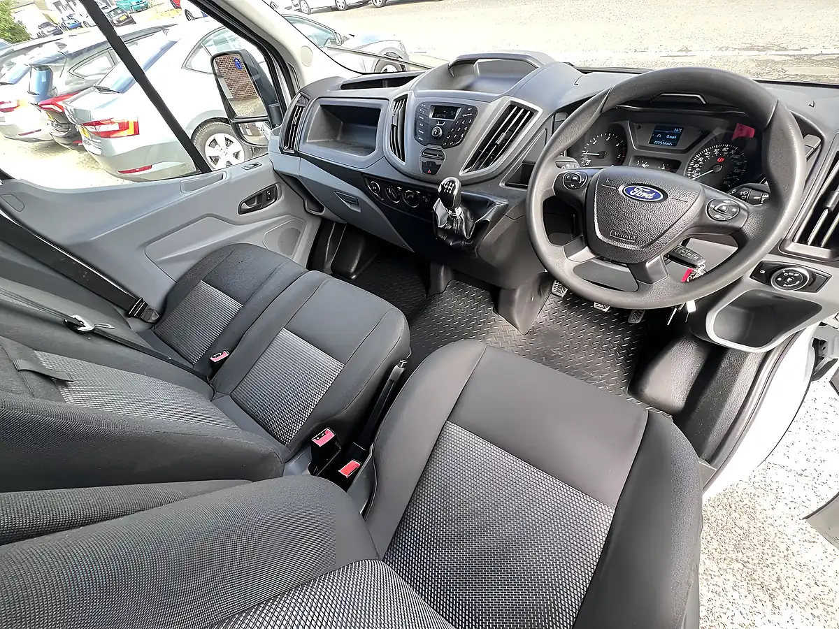 Used 2017 Ford Transit 350 L3H3 Panel/Workshop Van White - Interior and Exterior details 2