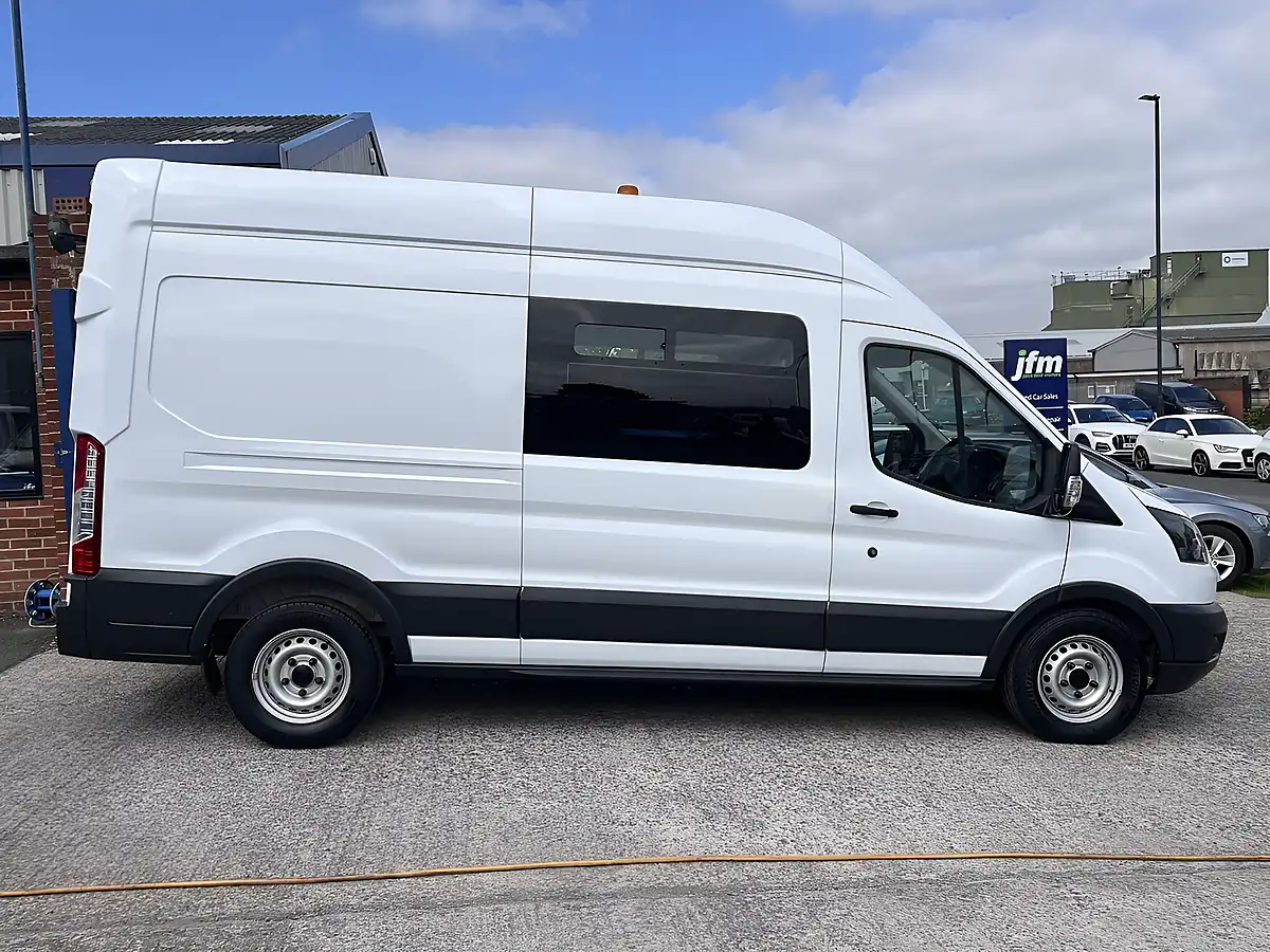 Used 2017 Ford Transit 350 L3H3 Panel/Workshop Van White - Interior and Exterior details 5