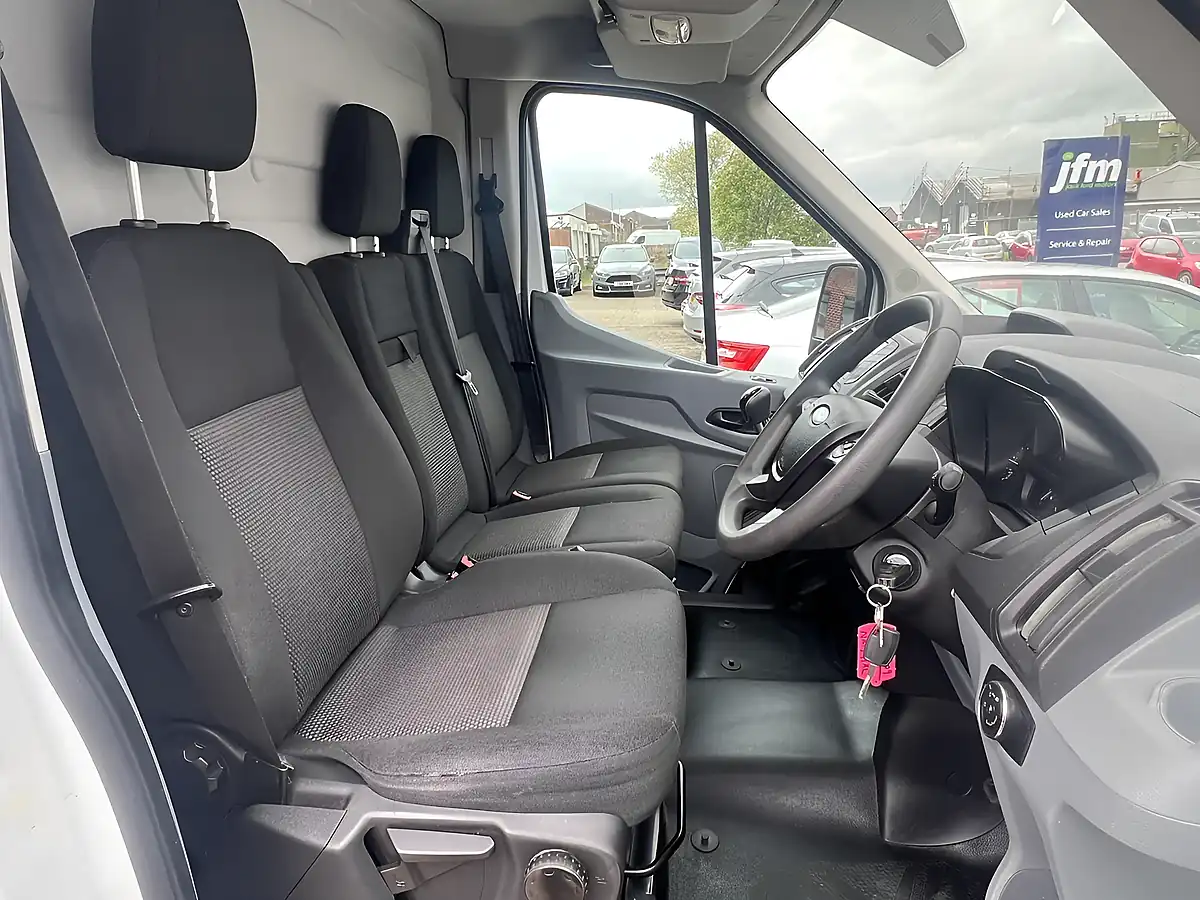 Used 2017 Ford Transit 350 Lwb High Roof Frozen White - Interior and Exterior details 2