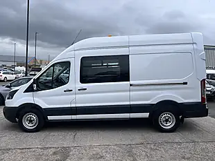 Used 2017 Ford Transit 350 Lwb High Roof Frozen White - Interior and Exterior details 9