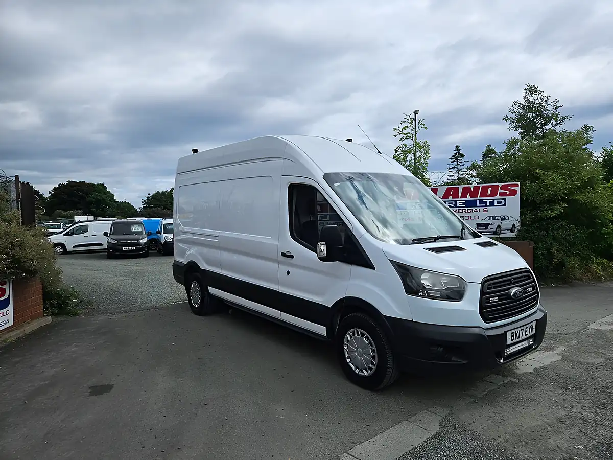 Used 2017 Ford Transit 350 Lwb Ulez Free Zone White - Front View