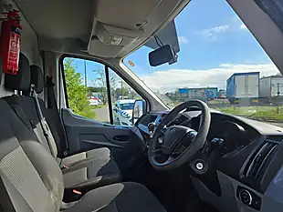 Used 2017 Ford Transit 350 Mwb L2H2 White - Interior and Exterior details 12