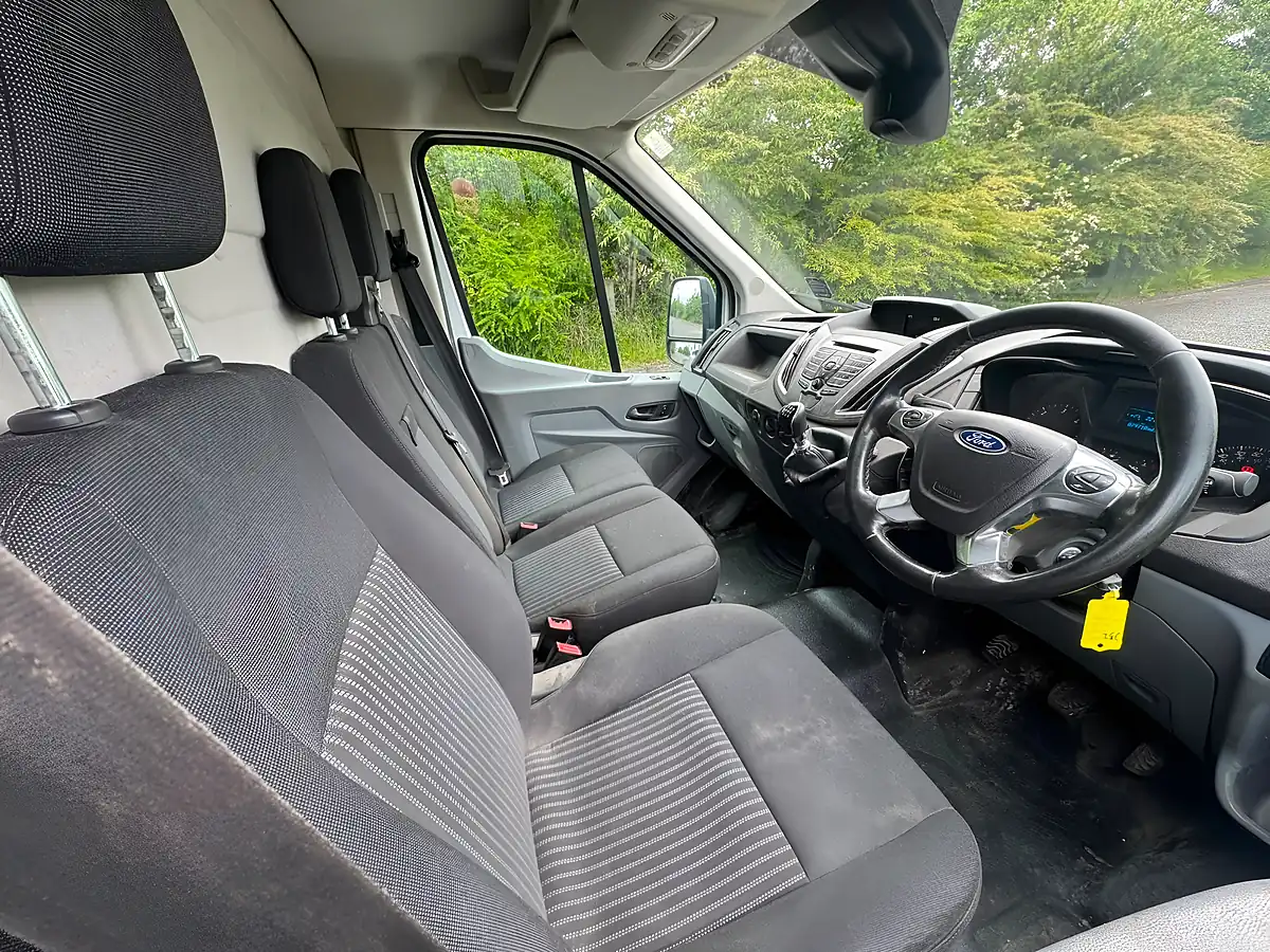 Used 2017 Ford Transit 350 Panel Van L3 H3 White - Interior and Exterior details 14