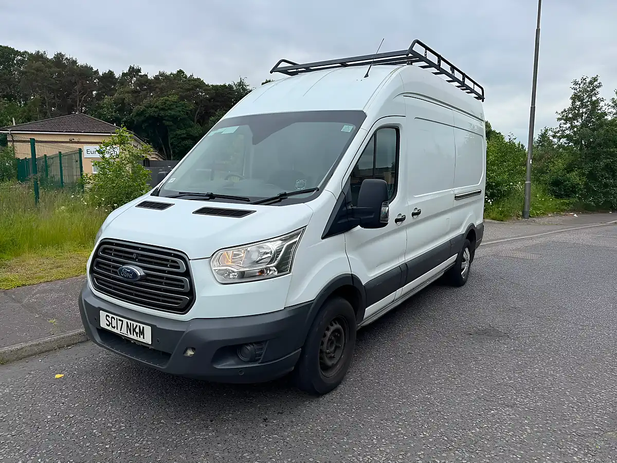 Used 2017 Ford Transit 350 Panel Van L3 H3 White - Interior and Exterior details 3