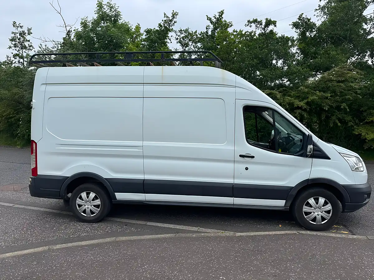 Used 2017 Ford Transit 350 Panel Van L3 H3 White - Interior and Exterior details 4