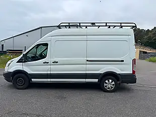 Used 2017 Ford Transit 350 Panel Van L3 H3 White - Interior and Exterior details 5