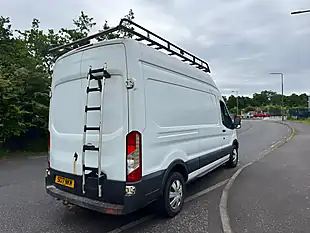 Used 2017 Ford Transit 350 Panel Van L3 H3 White - Interior and Exterior details 6