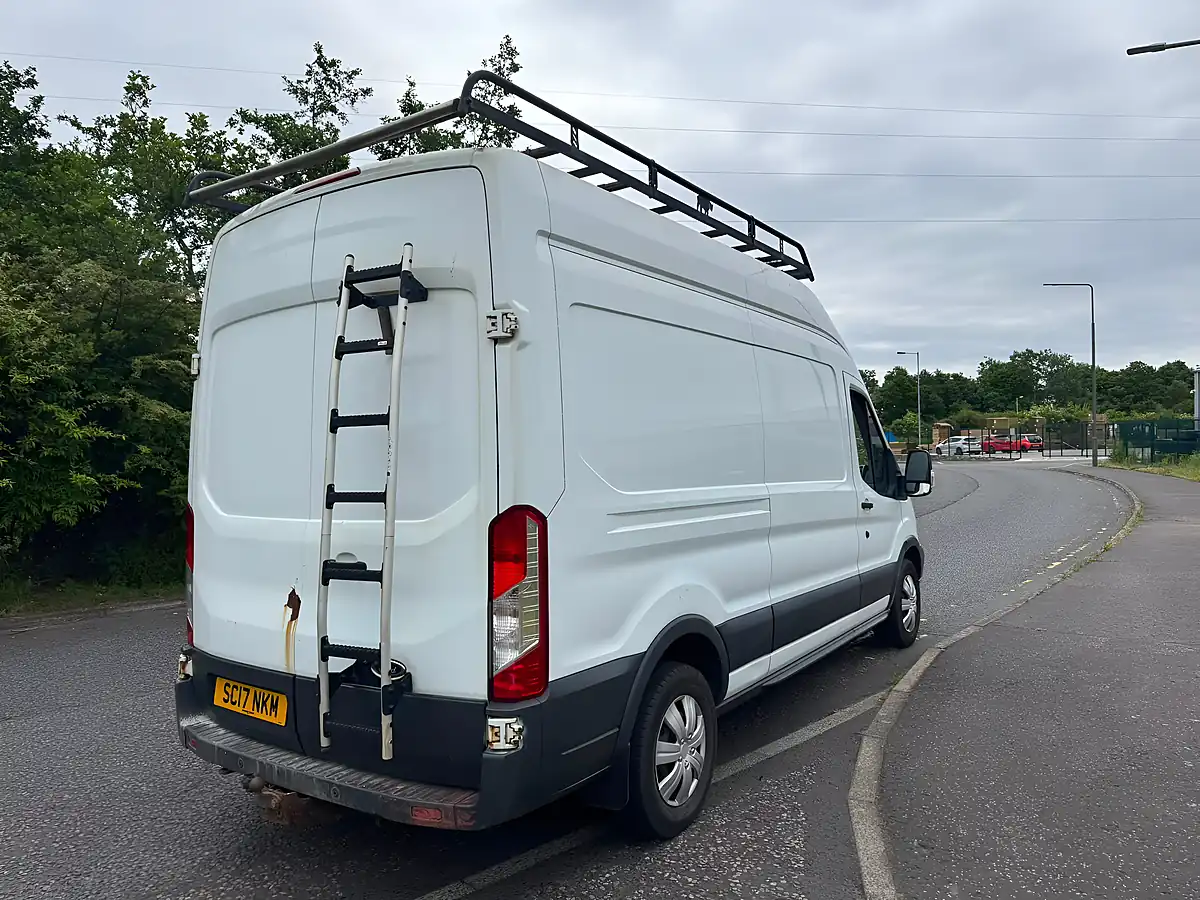 Used 2017 Ford Transit 350 Panel Van L3 H3 White - Interior and Exterior details 6