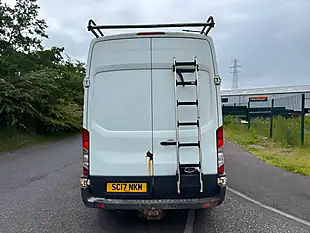 Used 2017 Ford Transit 350 Panel Van L3 H3 White - Interior and Exterior details 7