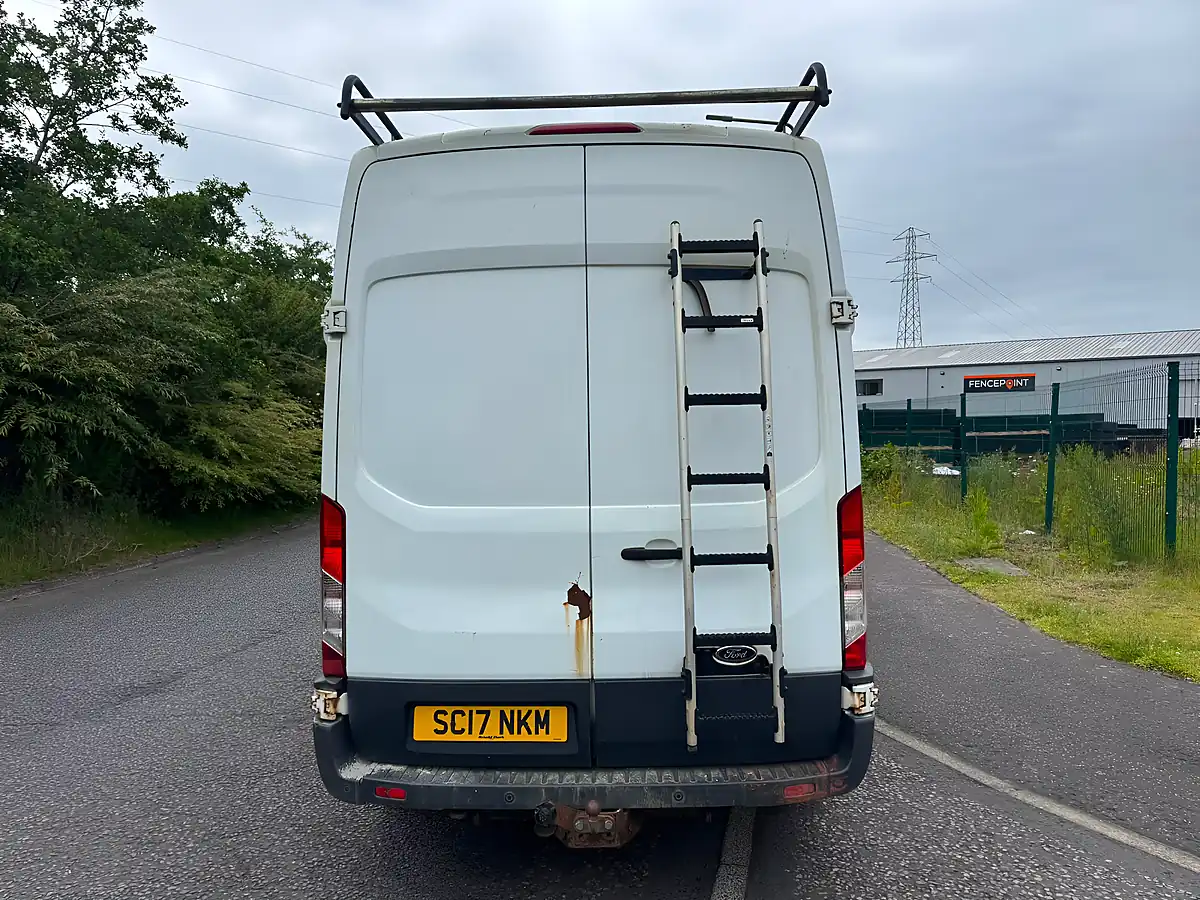 Used 2017 Ford Transit 350 Panel Van L3 H3 White - Interior and Exterior details 7