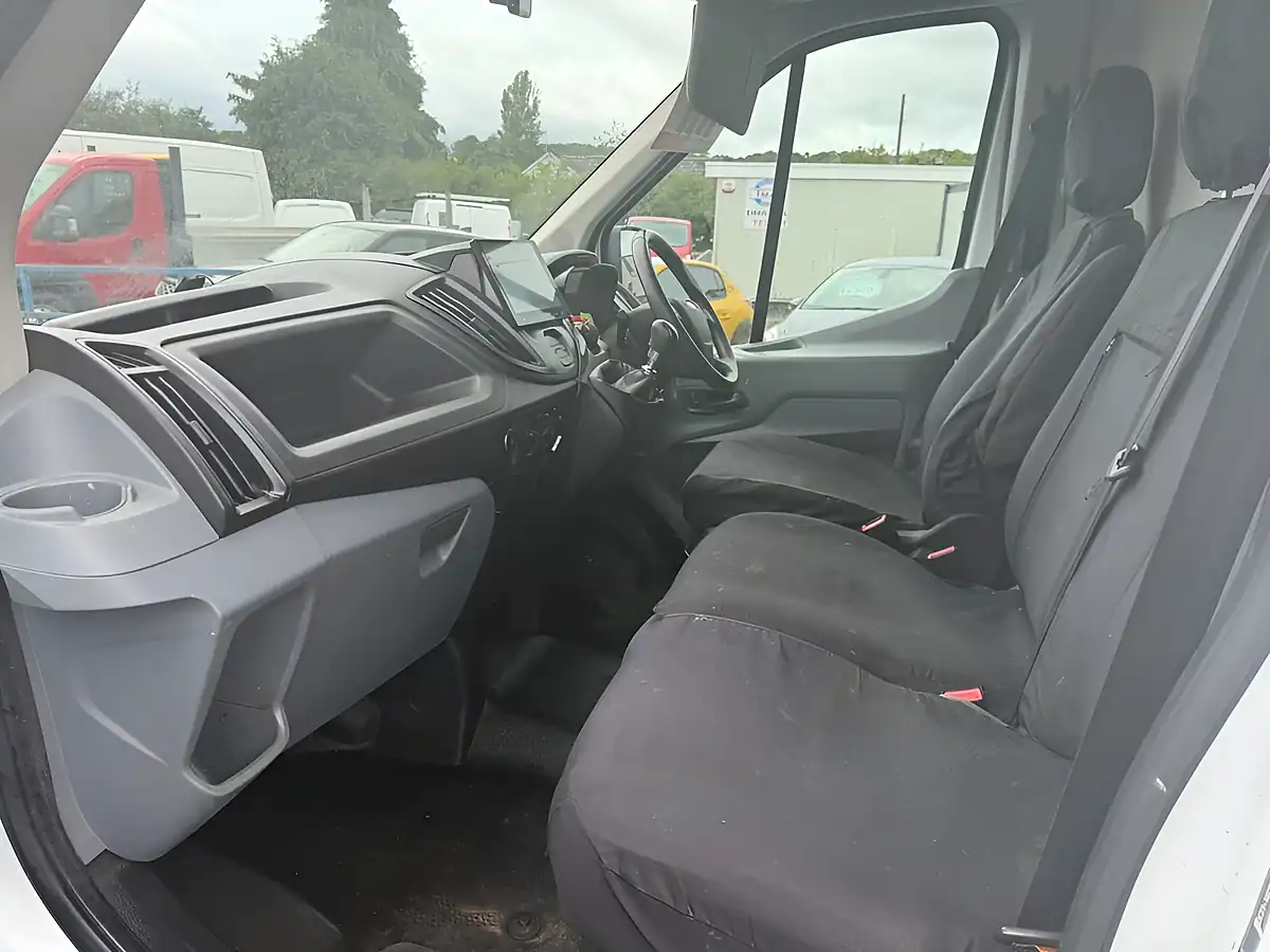 Used 2017 Ford Transit 350 Panel Van L3 H3 White - Interior and Exterior details 11