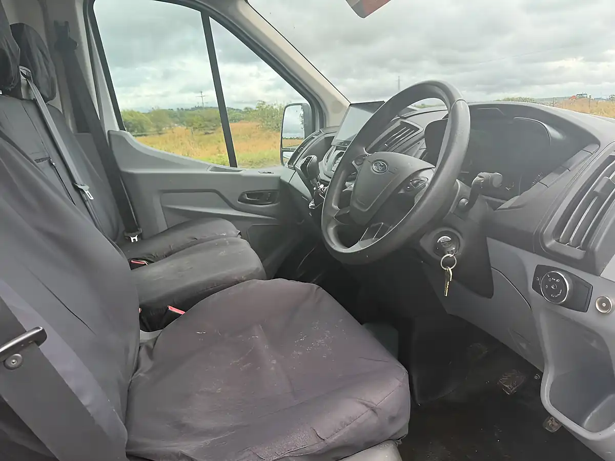 Used 2017 Ford Transit 350 Panel Van L3 H3 White - Interior and Exterior details 12