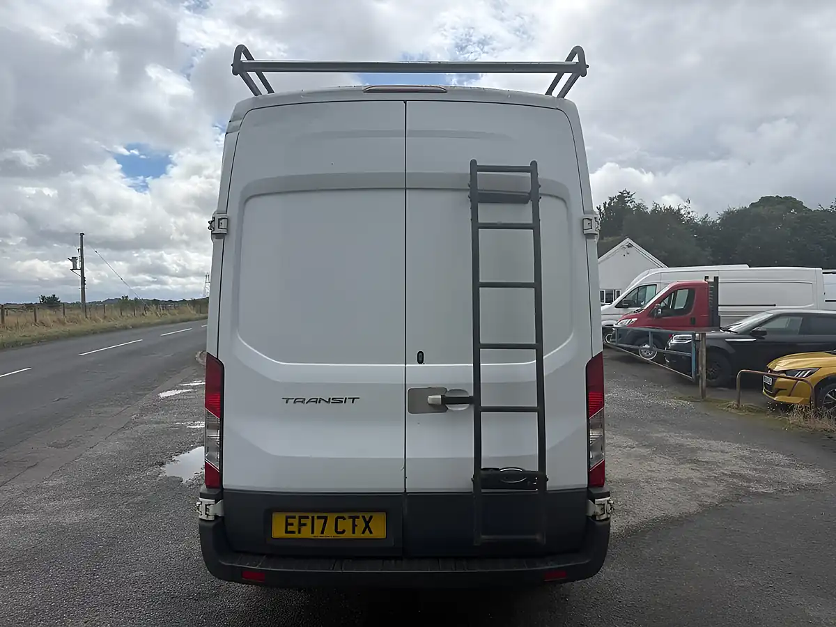 Used 2017 Ford Transit 350 Panel Van L3 H3 White - Interior and Exterior details 4