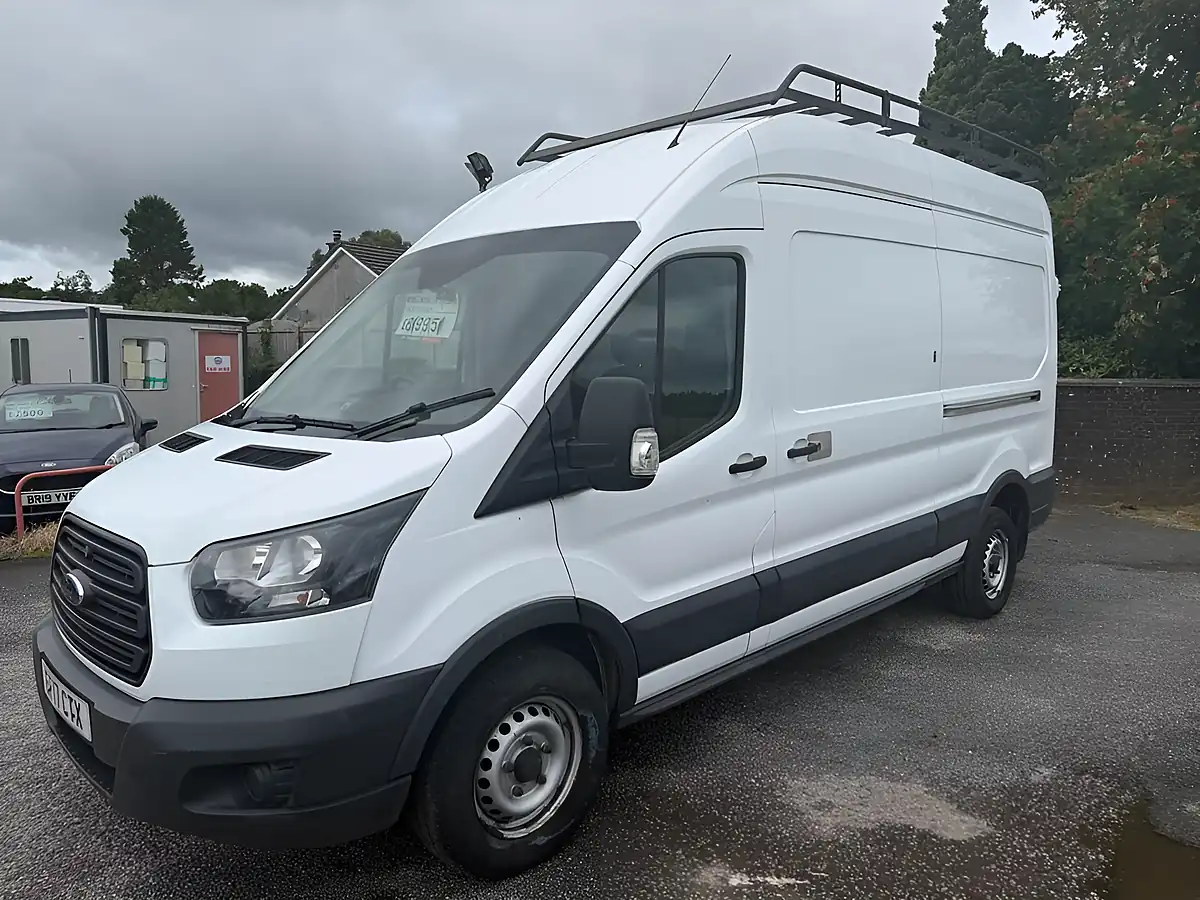 Used 2017 Ford Transit 350 Panel Van L3 H3 White - Interior and Exterior details 7