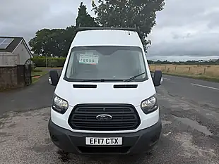 Used 2017 Ford Transit 350 Panel Van L3 H3 White - Interior and Exterior details 8