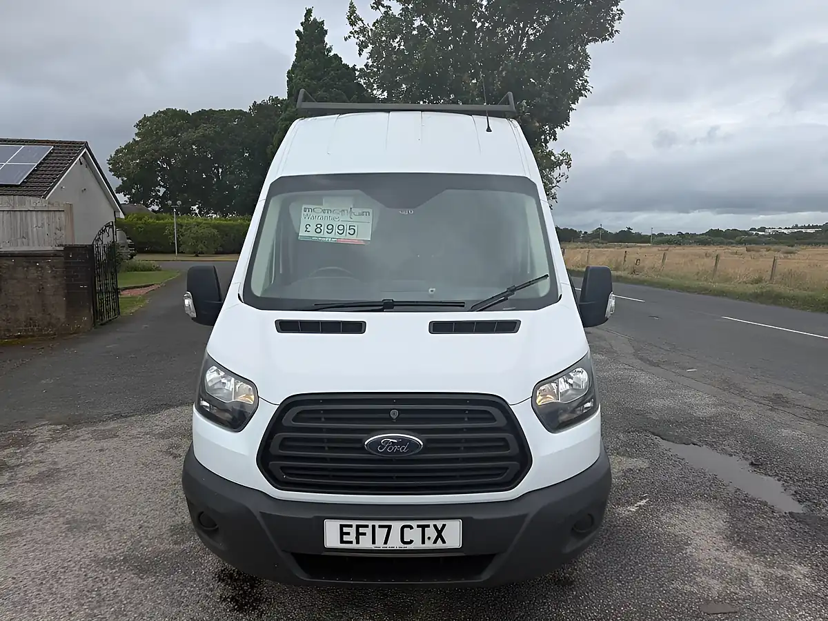 Used 2017 Ford Transit 350 Panel Van L3 H3 White - Interior and Exterior details 8