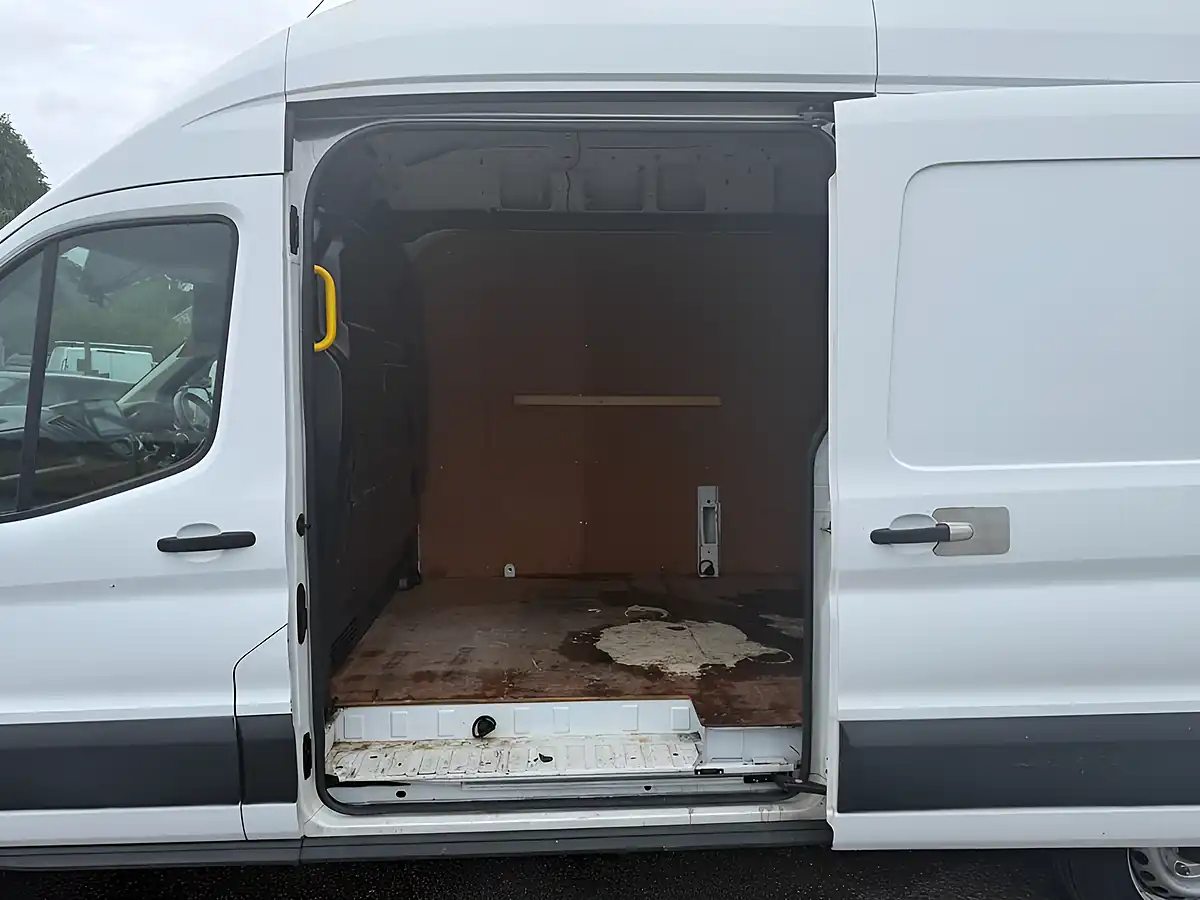 Used 2017 Ford Transit 350 Panel Van L3 H3 White - Interior and Exterior details 9