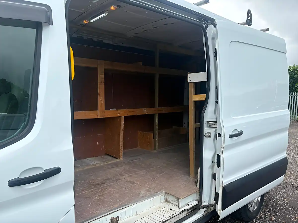 Used 2017 Ford Transit 350 Panel Van White - Interior and Exterior details 11