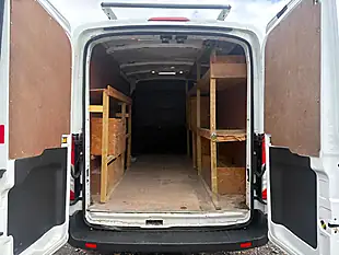 Used 2017 Ford Transit 350 Panel Van White - Interior and Exterior details 12