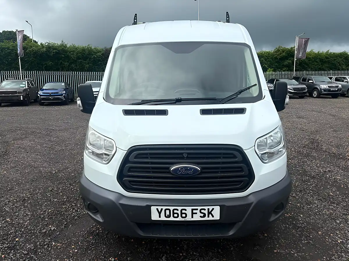 Used 2017 Ford Transit 350 Panel Van White - Interior and Exterior details 2