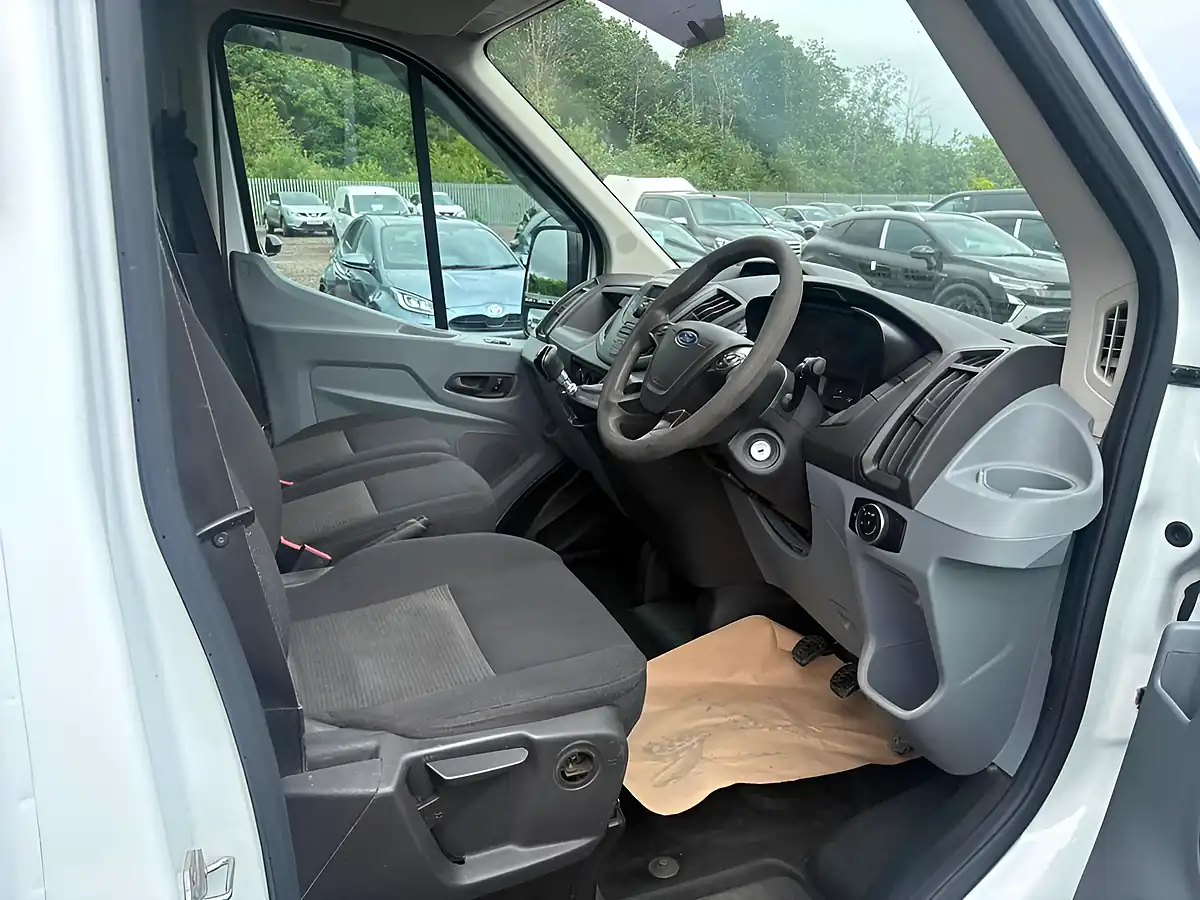 Used 2017 Ford Transit 350 Panel Van White - Interior and Exterior details 9