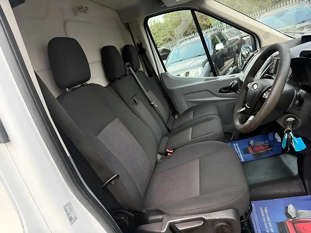 Used 2017 Ford Transit 350 RWD L2 H3 White - Interior and Exterior details 12