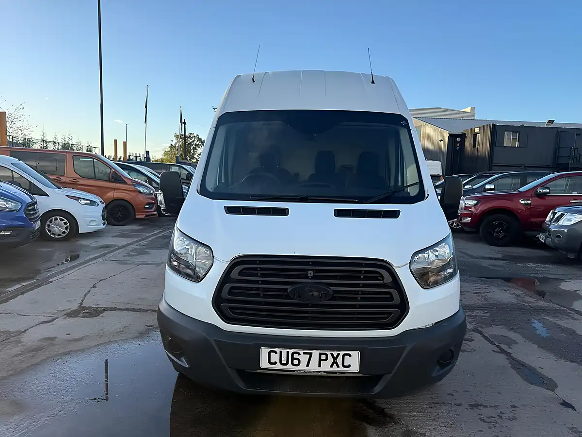 Used 2017 Ford Transit 350 RWD L2 H3 White - Interior and Exterior details 2