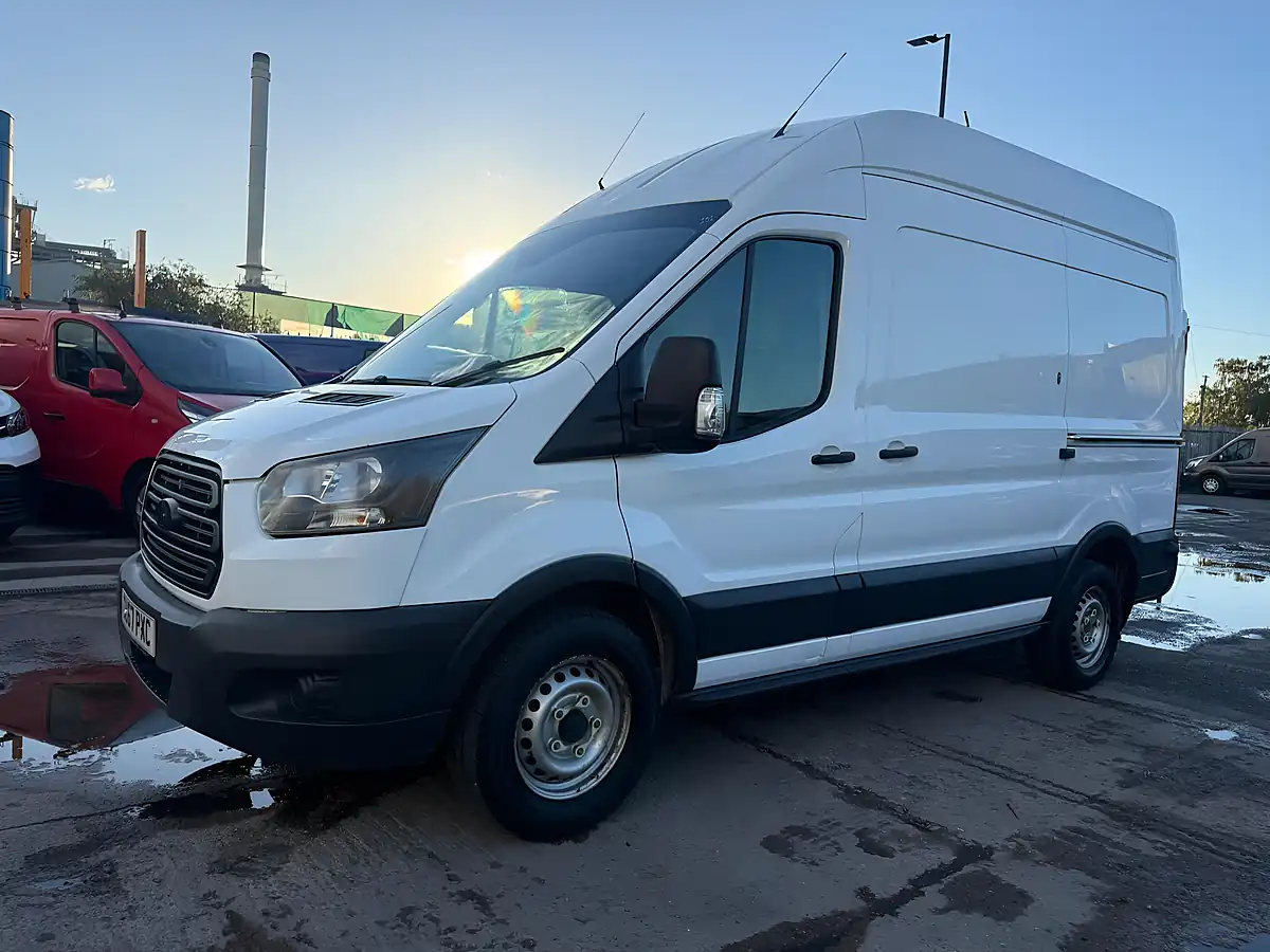 Used 2017 Ford Transit 350 RWD L2 H3 White - Interior and Exterior details 5
