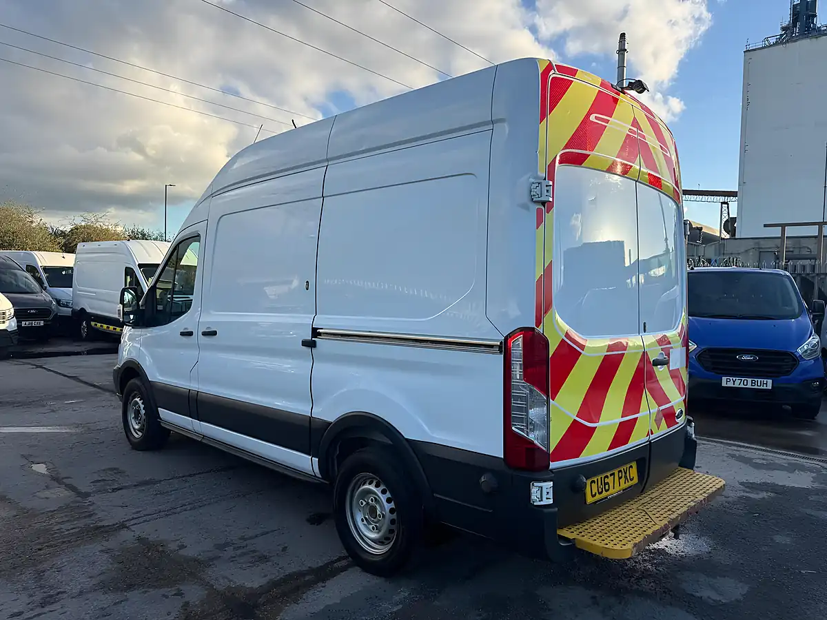 Used 2017 Ford Transit 350 RWD L2 H3 White - Interior and Exterior details 7