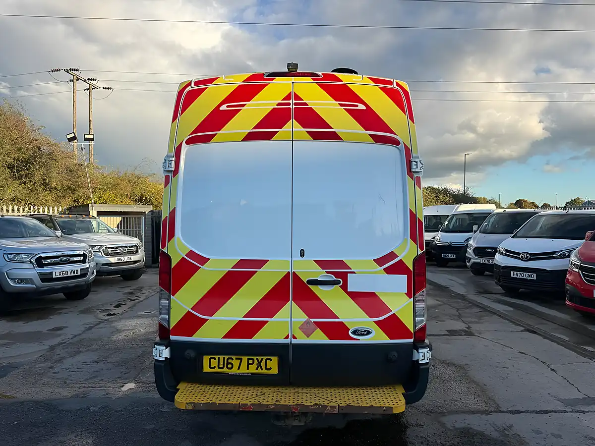 Used 2017 Ford Transit 350 RWD L2 H3 White - Interior and Exterior details 9