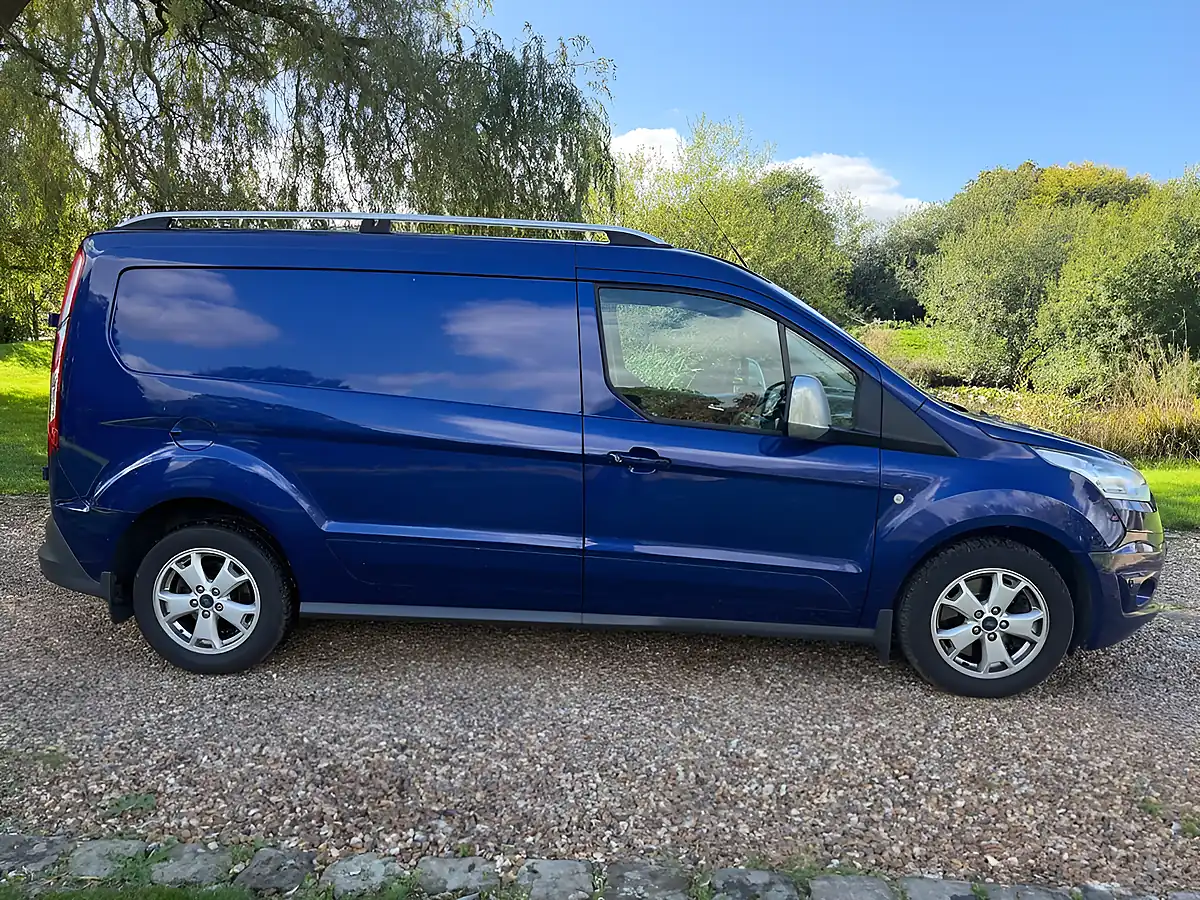 Used 2017 Ford Transit Connect Limited Blue - Interior and Exterior details 6