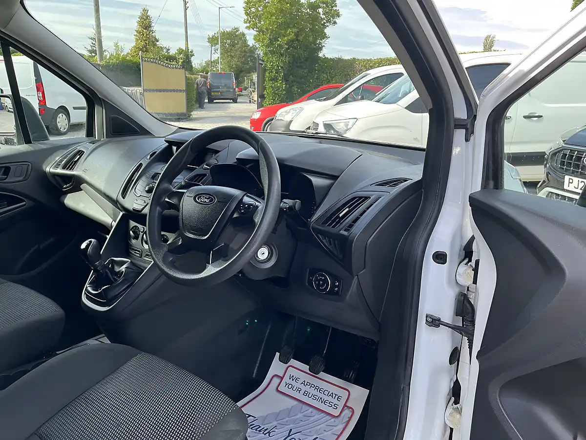 Used 2017 Ford Transit Connect Panel Van White - Interior and Exterior details 12