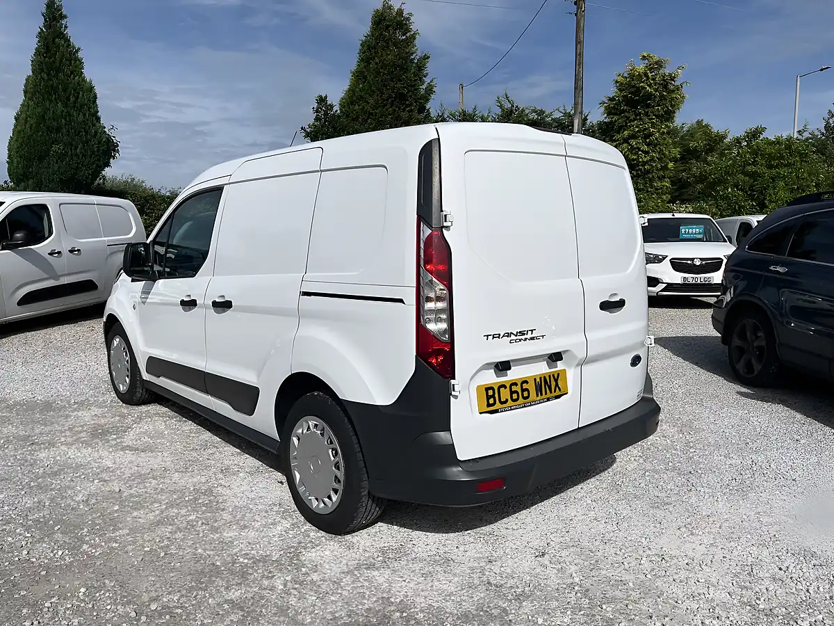 Used 2017 Ford Transit Connect Panel Van White - Interior and Exterior details 8