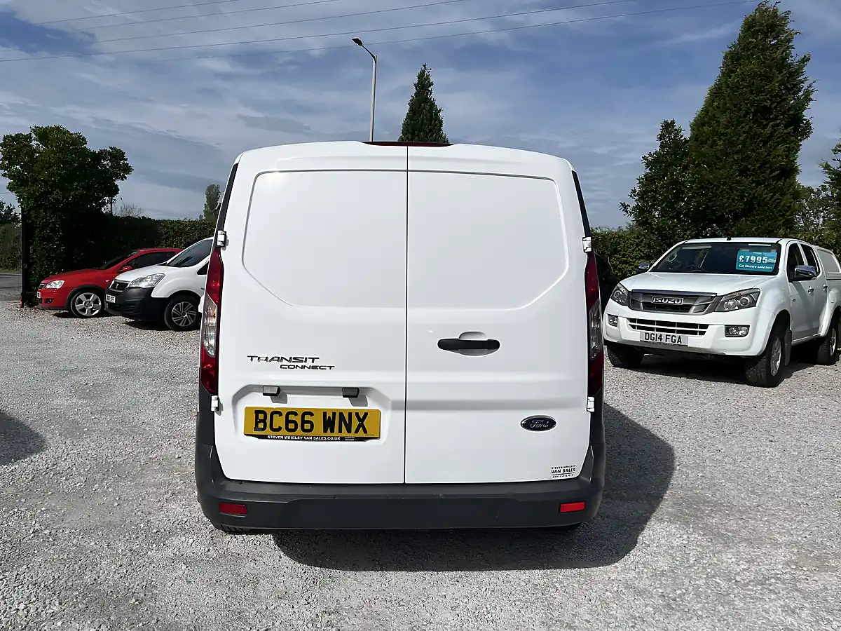 Used 2017 Ford Transit Connect Panel Van White - Interior and Exterior details 9