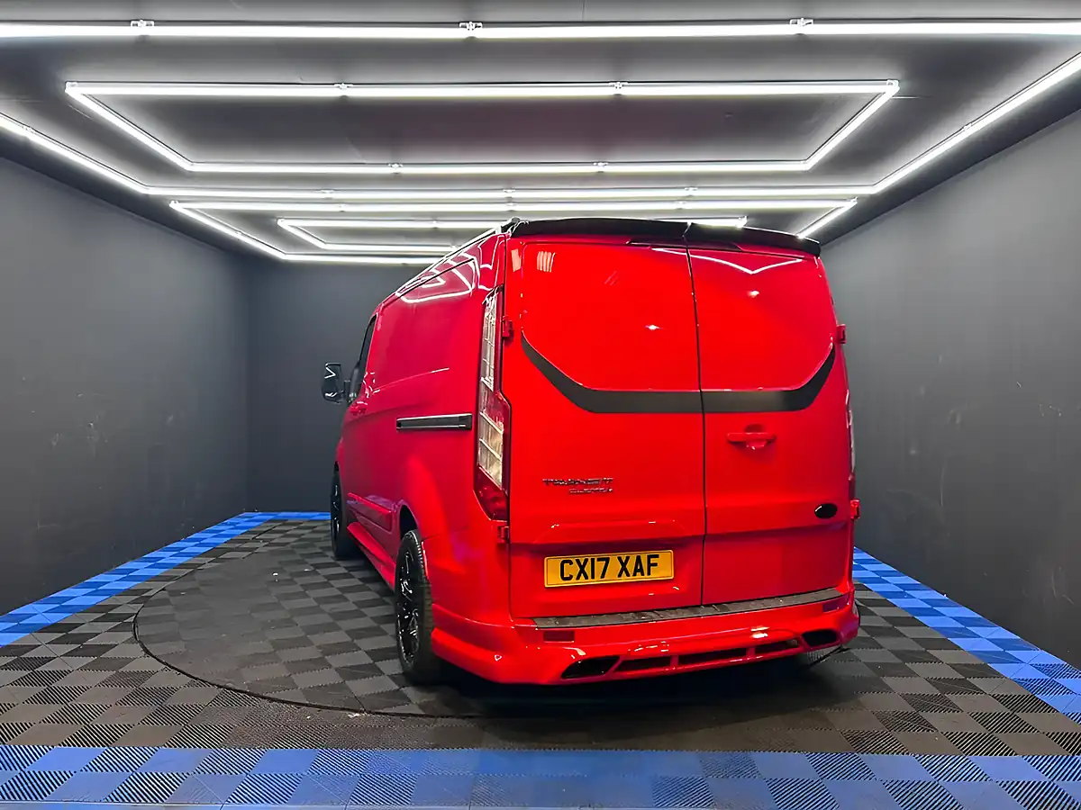 Used 2017 Ford Transit Custom 270 Panel Van Red - Interior and Exterior details 11