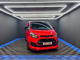 Used 2017 Ford Transit Custom 270 Panel Van Red - Interior and Exterior details 3