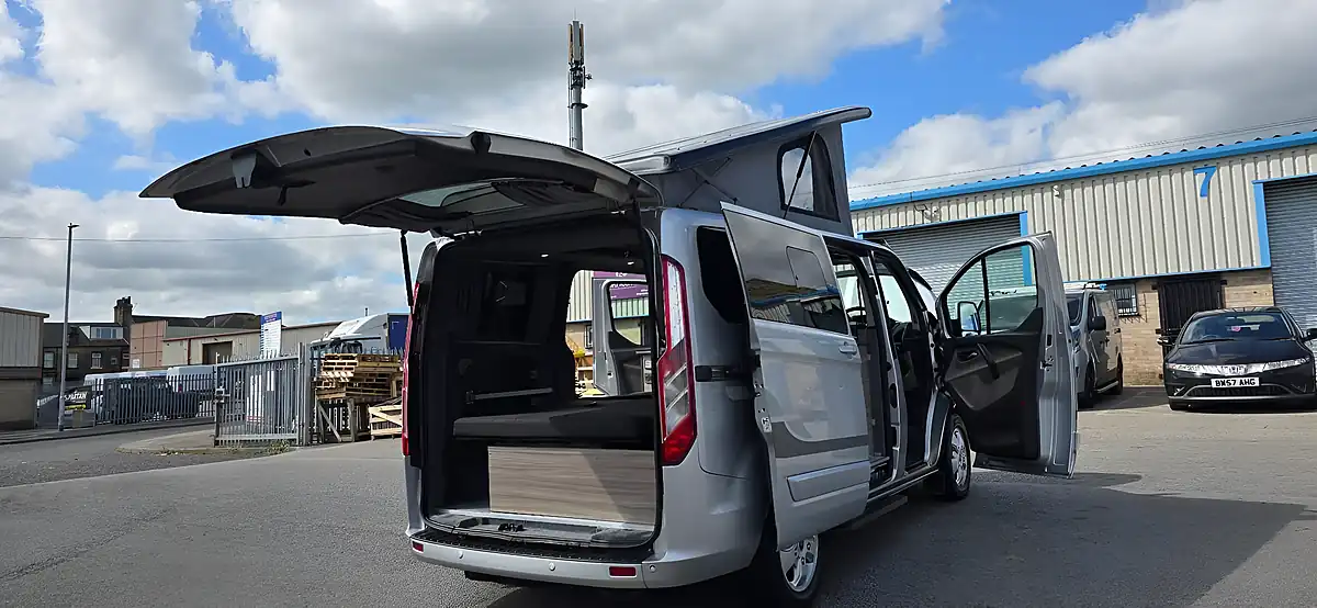 Used 2017 Ford Transit Custom Campervan Silver - Interior and Exterior details 16