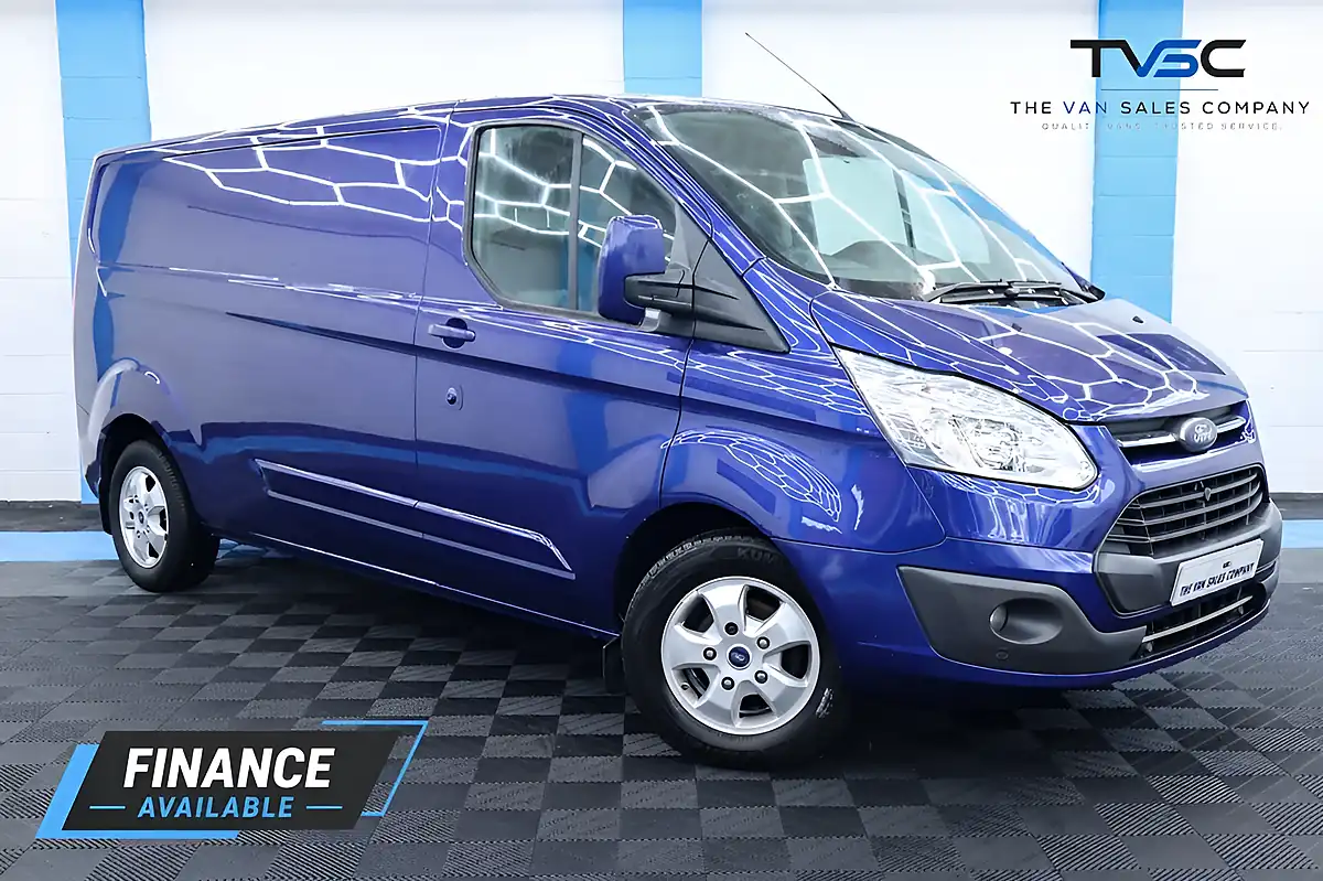 Used 2017 Ford Transit Custom Limited Blue - Front View