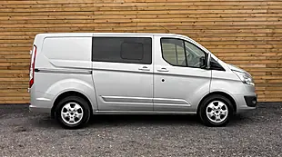 Used 2017 Ford Transit Custom Limited Crew Van Silver - Interior and Exterior details 2