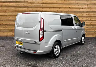 Used 2017 Ford Transit Custom Limited Crew Van Silver - Interior and Exterior details 7